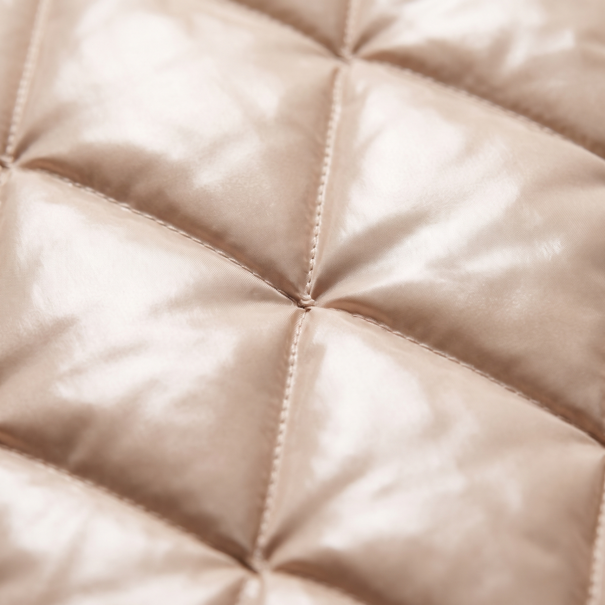 DIAMOND PATCH HOODED JACKET