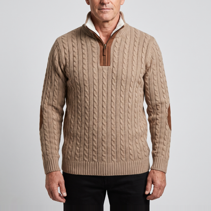 WARM COLLAR FLEECE PULLOVER