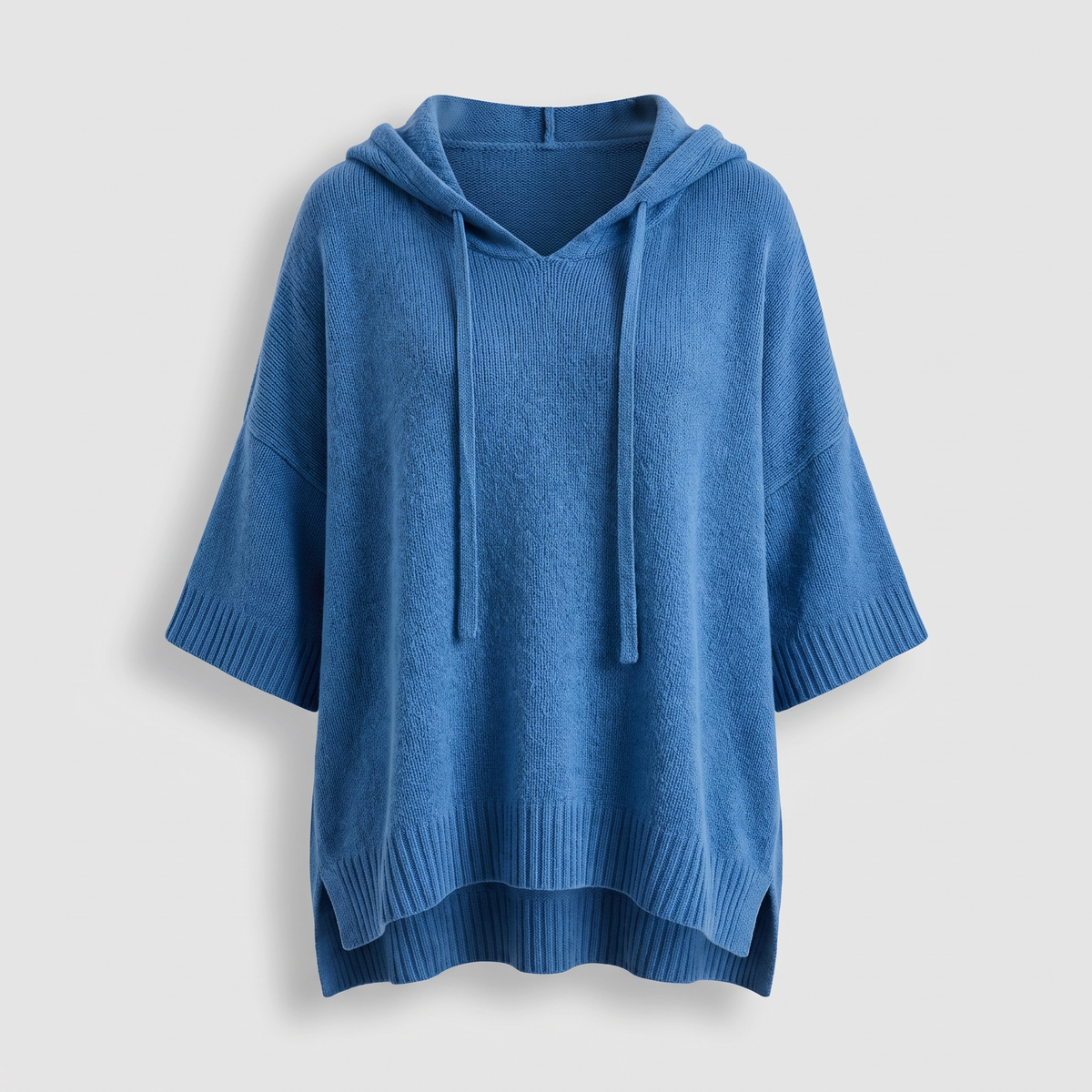 DRAPED HOODED JUMPER