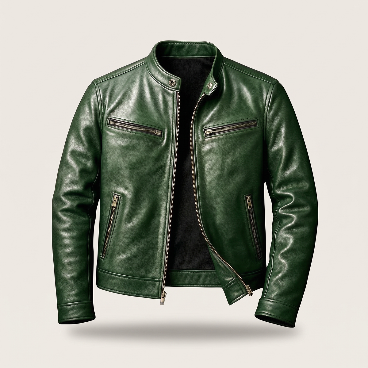 CAFE RACER LEATHER JACKET