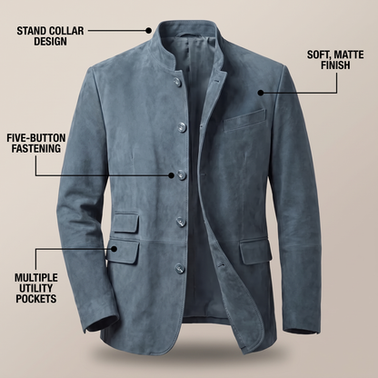 SLIM LINE SUEDE JACKET
