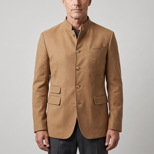SLIM LINE SUEDE JACKET