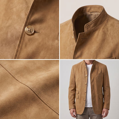 SLIM LINE SUEDE JACKET