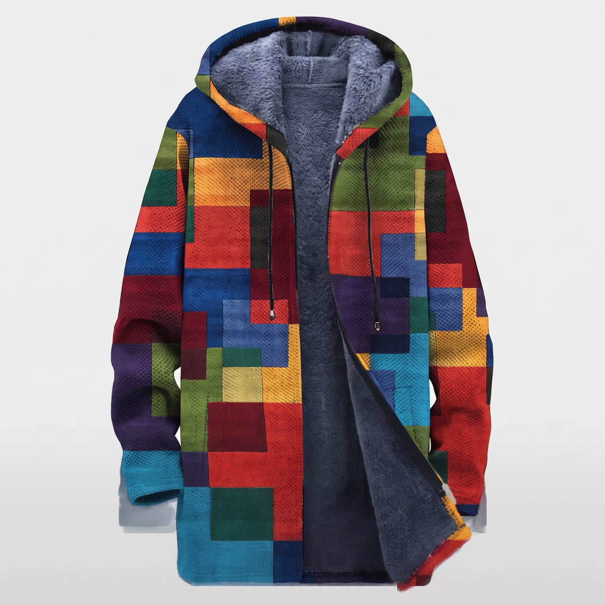 CHECK PATCH UTILITY SHIRT JACKET