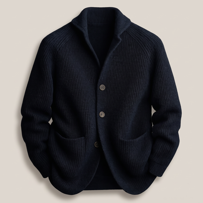 PATCH POCKET KNIT BLAZER