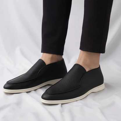AUREX LEATHER LOAFERS