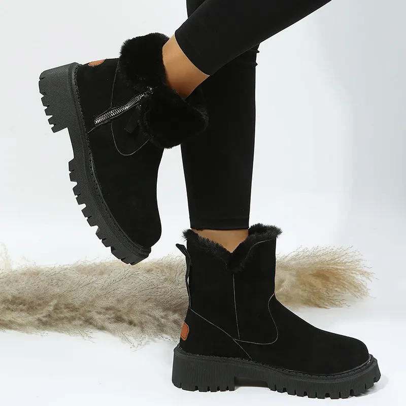 NOEMI SIDE-ZIP WINTER BOOTS