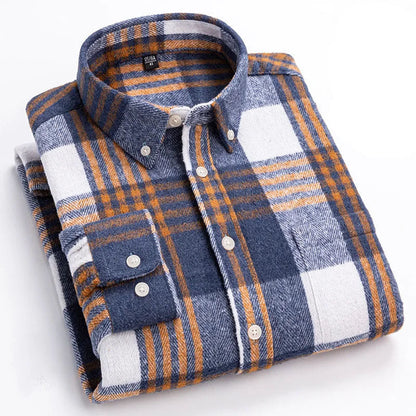 GRAYSON COTTON FLANNEL SHIRT