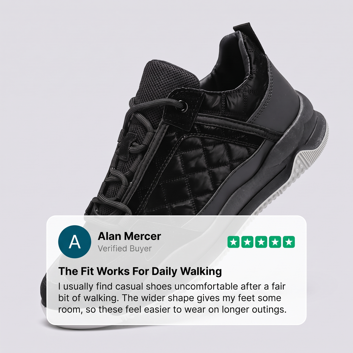 BREATHABLE COMFORT SLIP ONS
