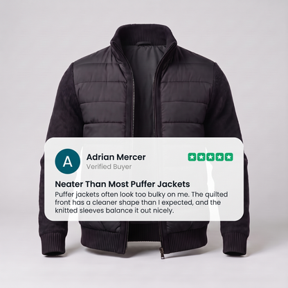 COSY TEXTURED PADDED JACKET