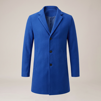NOTCH LAPEL LONG COAT