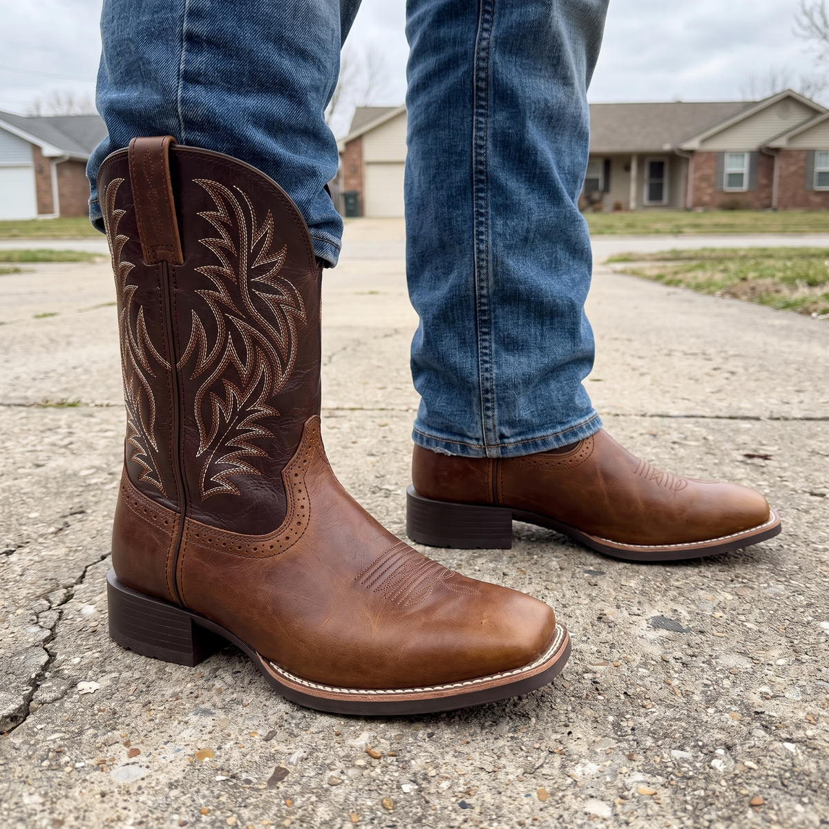 PULL-ON RANCH BOOTS