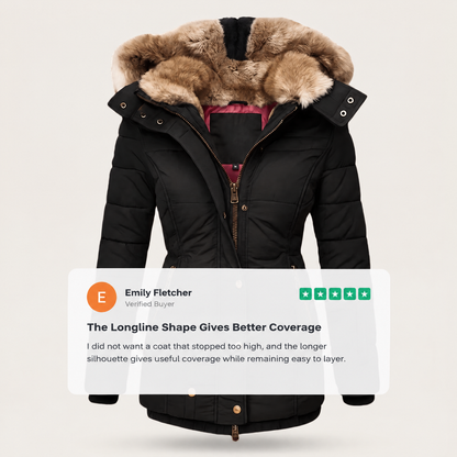 FUR COLLAR PADDED JACKET