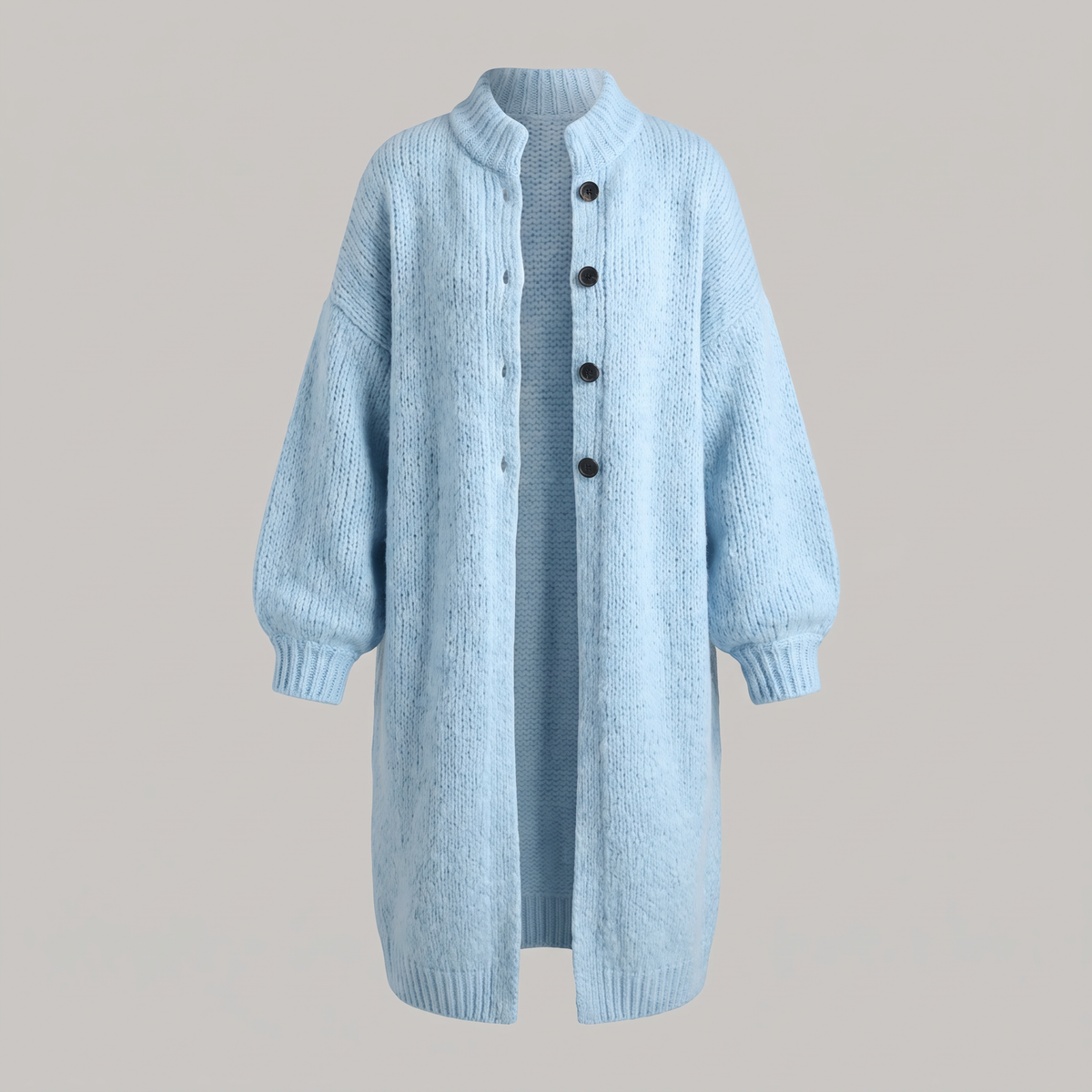 COSY LONG KNIT JACKET