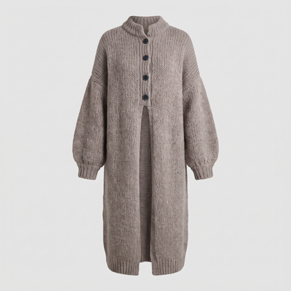 COSY LONG KNIT JACKET