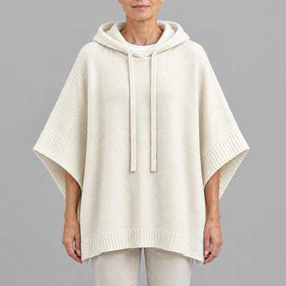 SLOUCH FIT HOODED TOP