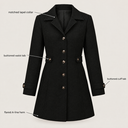 SMART CASUAL LONG COAT
