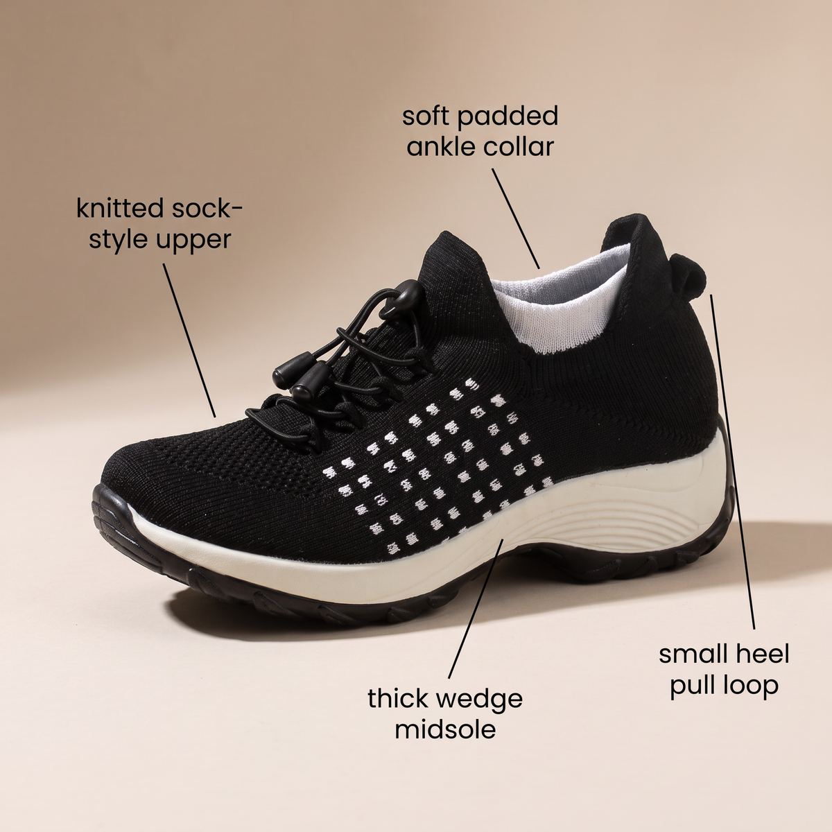 QUICK LACE SUPPORT TRAINERS