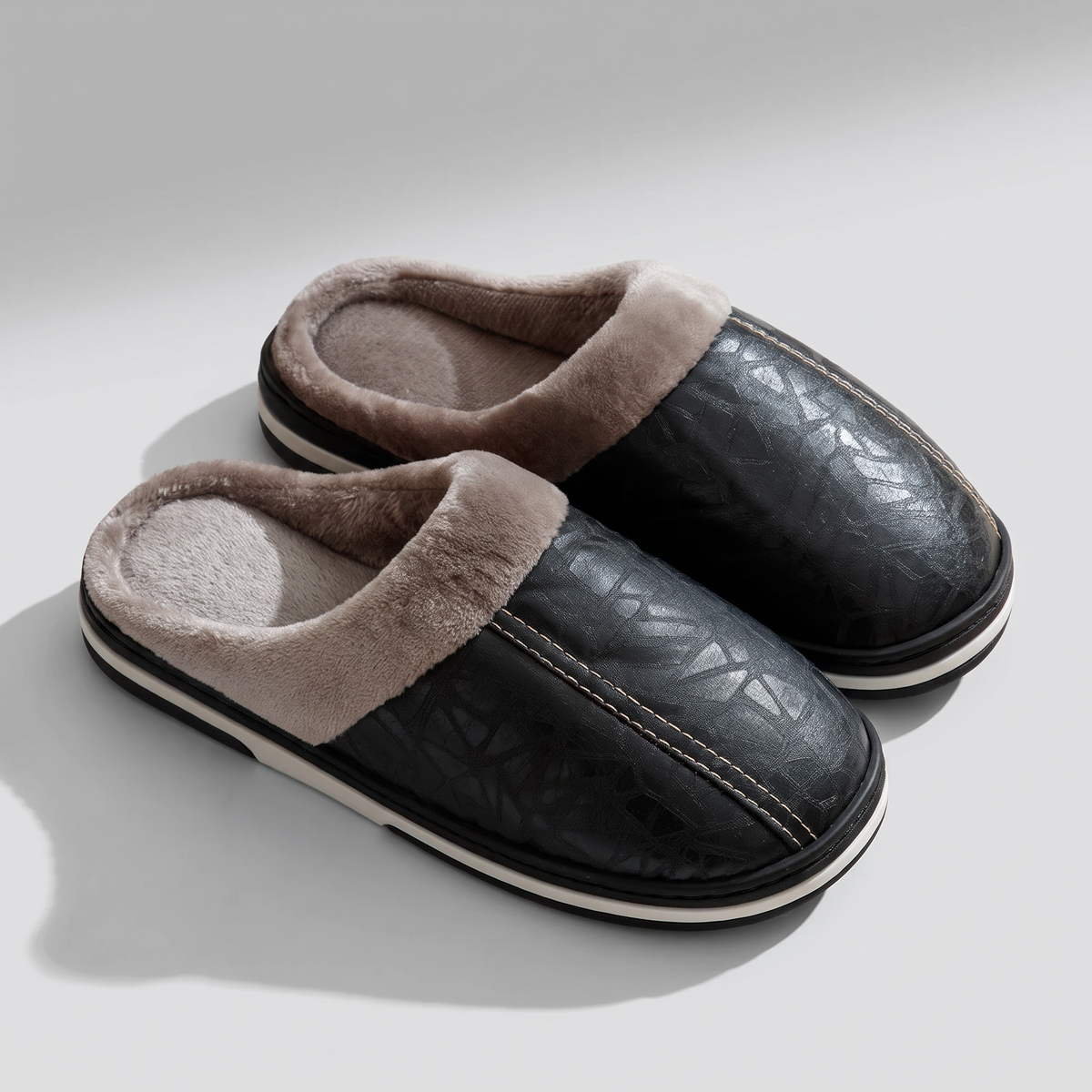 CUSHIONED HOME SLIPPERS