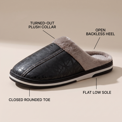 CUSHIONED HOME SLIPPERS