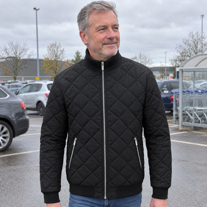 PLUSH INTERIOR QUILTED JACKET