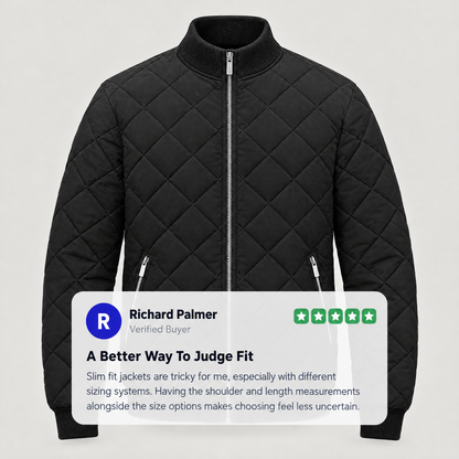 PLUSH INTERIOR QUILTED JACKET