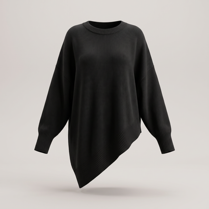 DROP SHOULDER PONCHO JUMPER