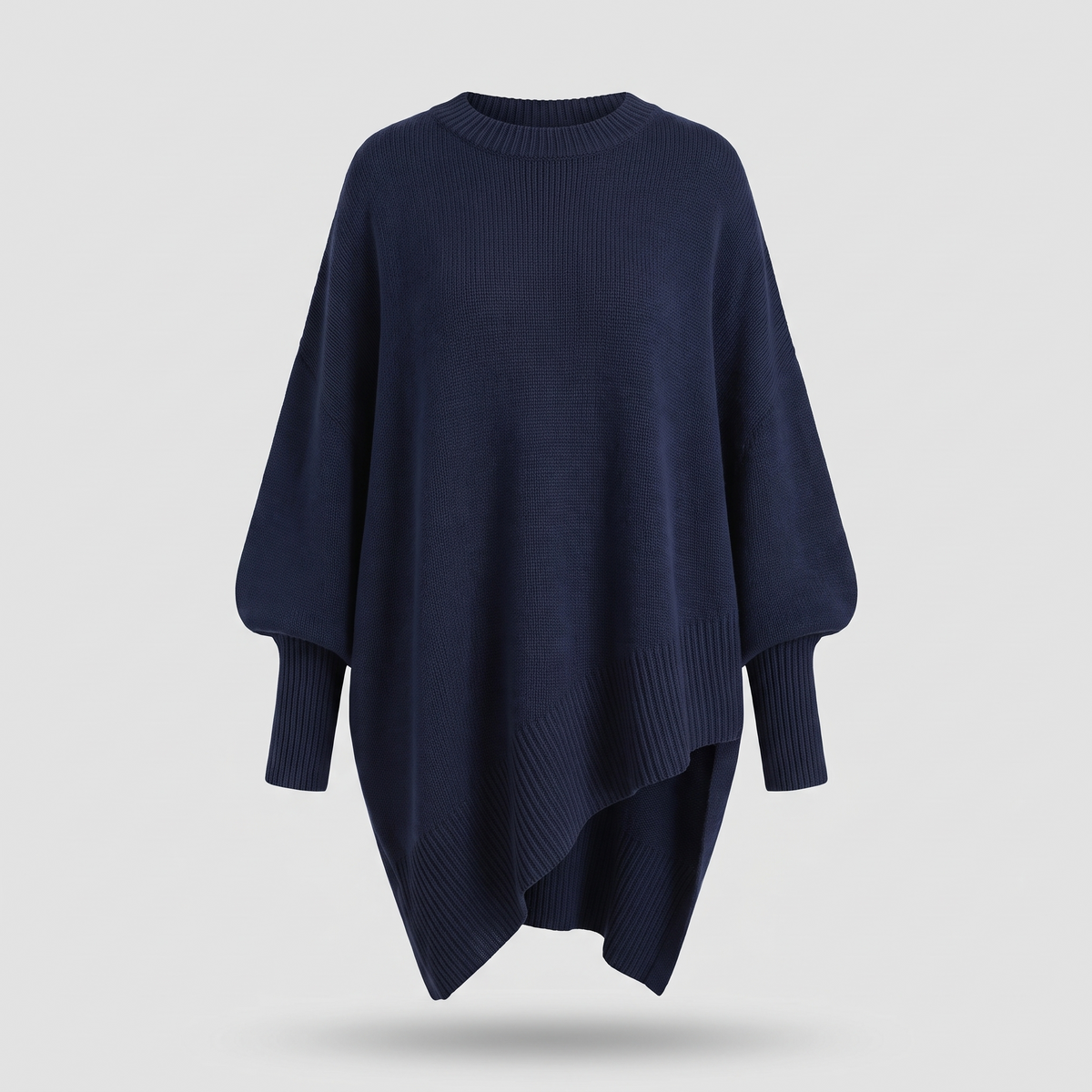 DROP SHOULDER PONCHO JUMPER
