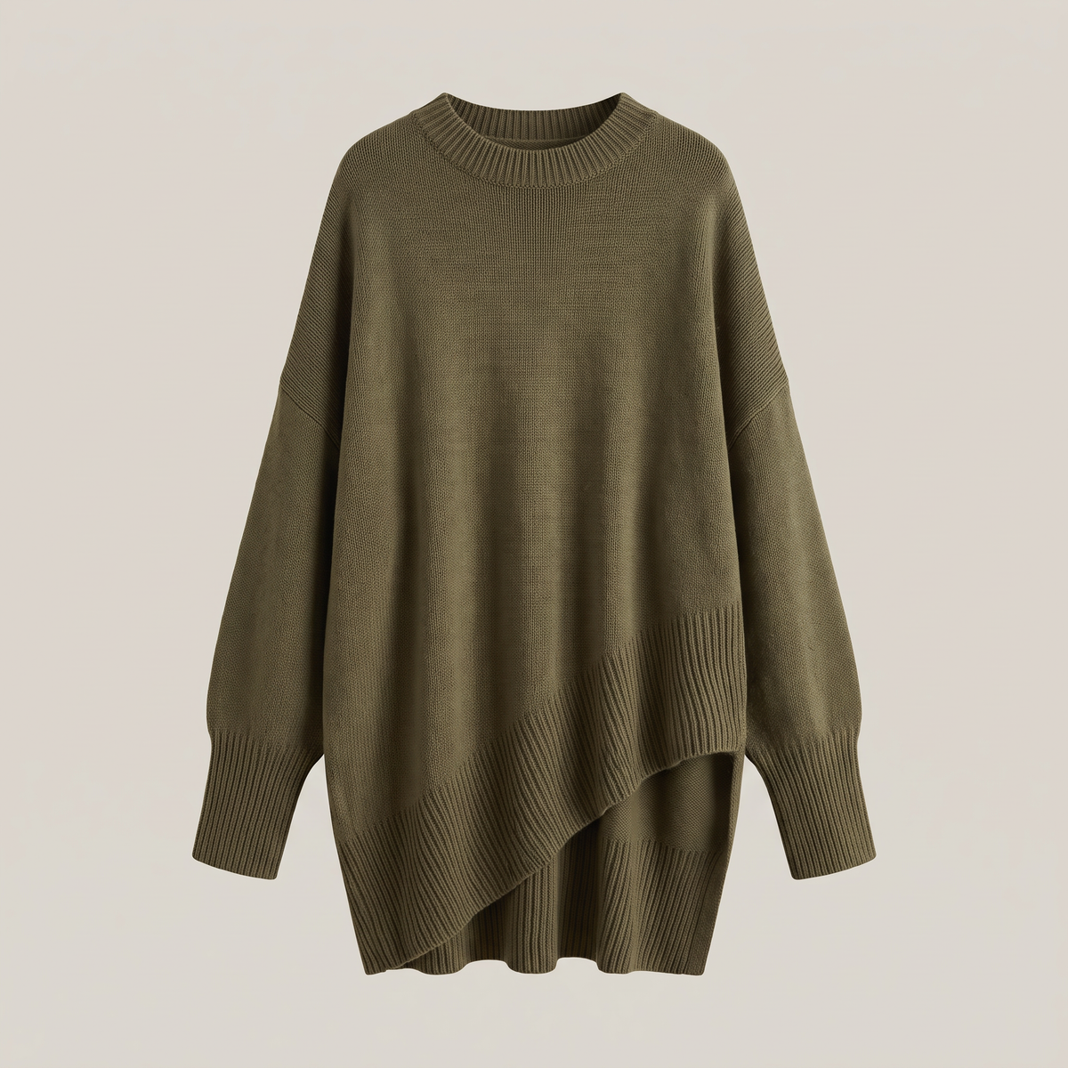 DROP SHOULDER PONCHO JUMPER