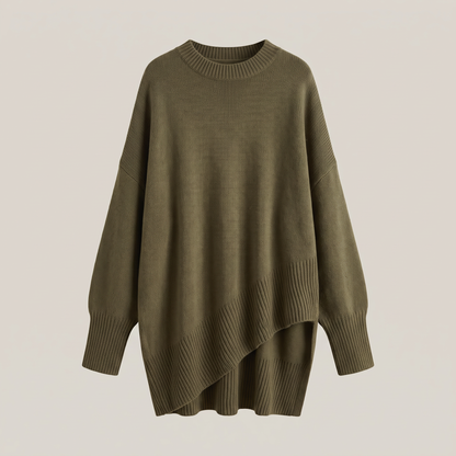 DROP SHOULDER PONCHO JUMPER