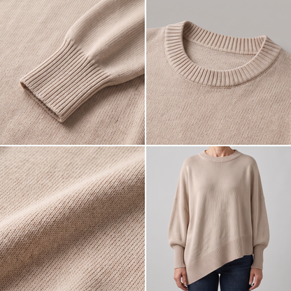 DROP SHOULDER PONCHO JUMPER
