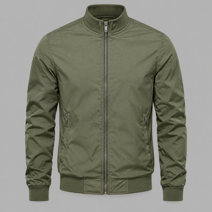 VARSITY TRIM CASUAL JACKET