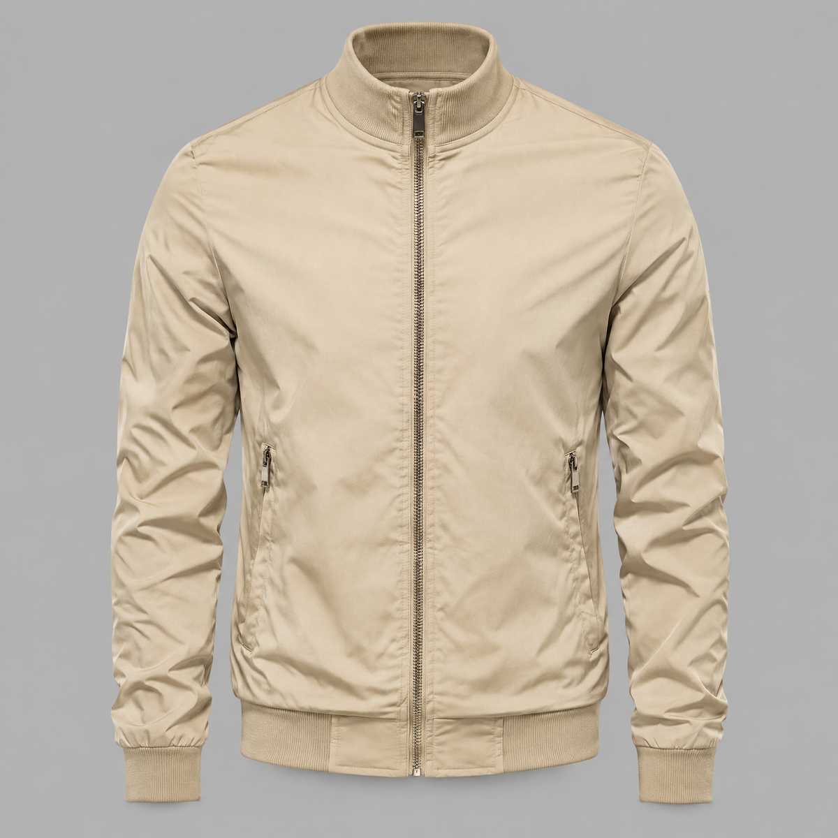 VARSITY TRIM CASUAL JACKET