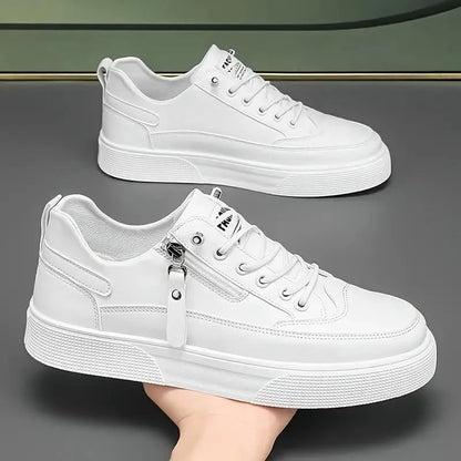 SORRENTO LEATHER TRAINERS