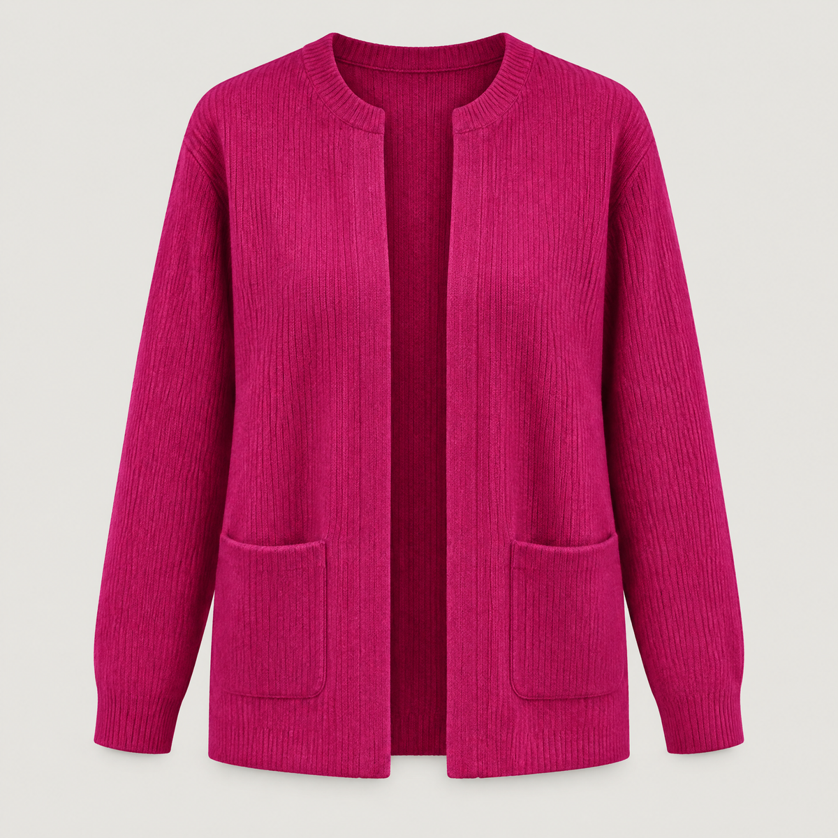 EASY LAYER KNIT CARDIGAN