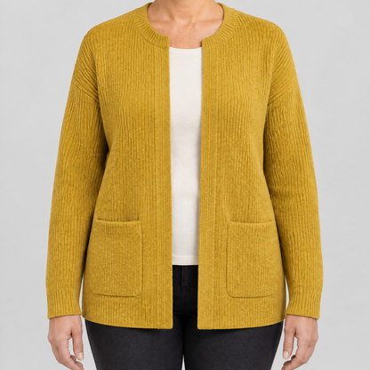 EASY LAYER KNIT CARDIGAN