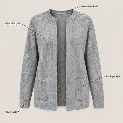 EASY LAYER KNIT CARDIGAN