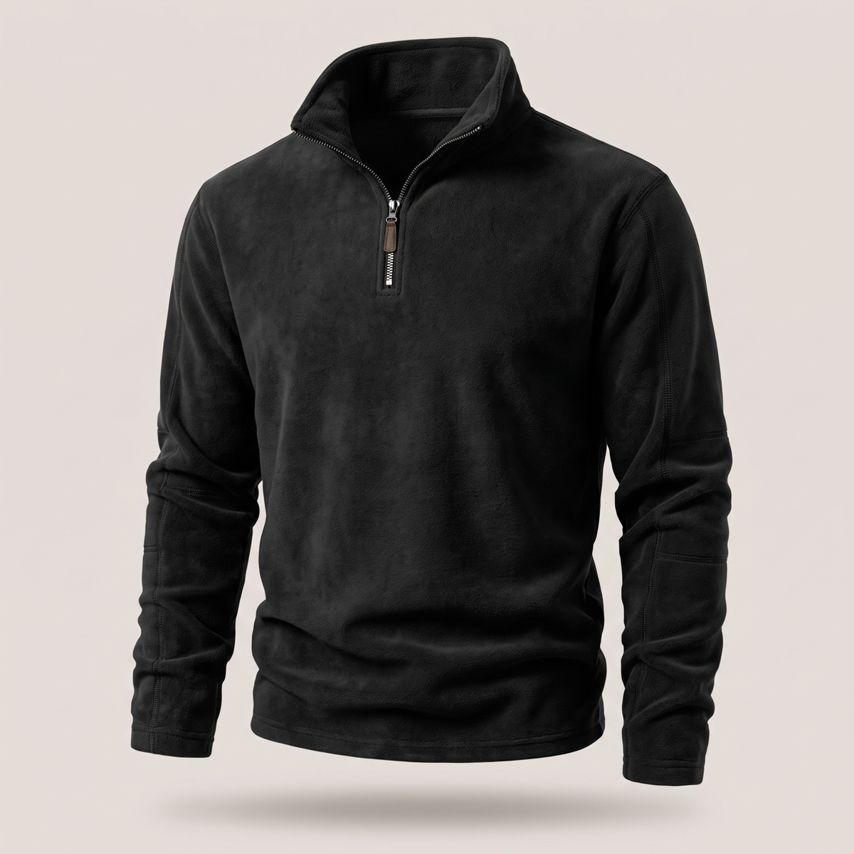 ZIP NECK LAYERING JUMPER