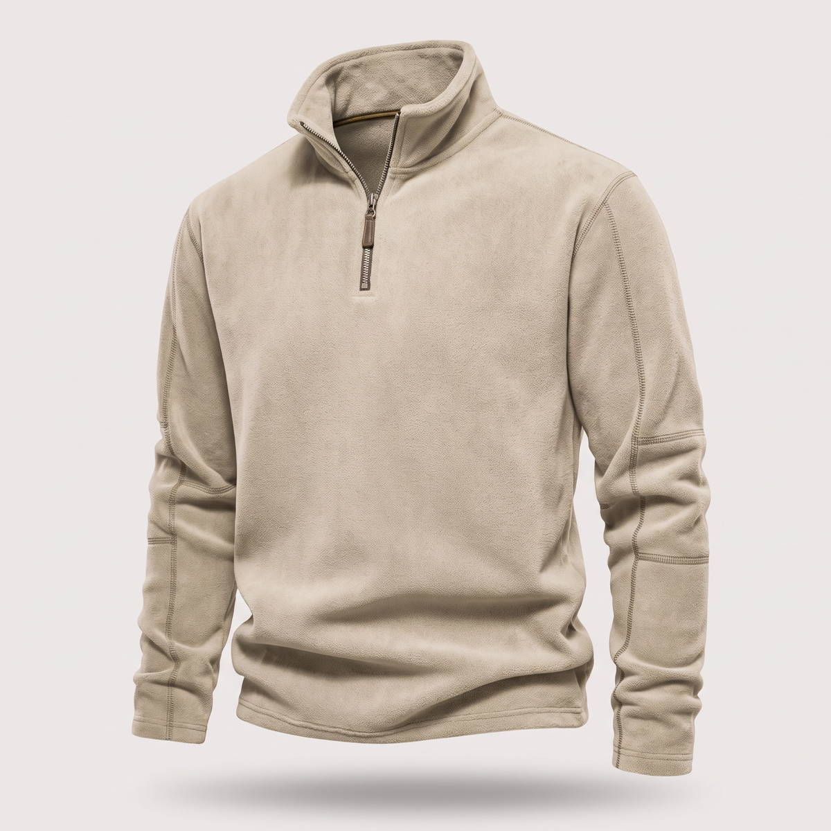 ZIP NECK LAYERING JUMPER