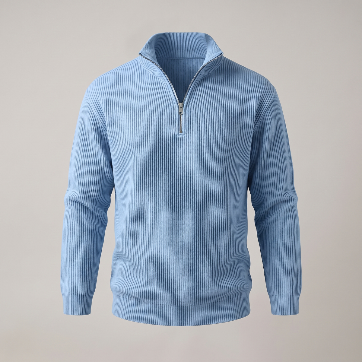 VERTICAL RIB CASUAL JUMPER