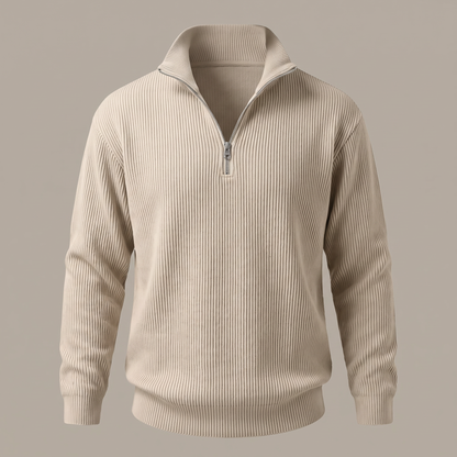 VERTICAL RIB CASUAL JUMPER