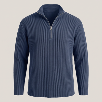 VERTICAL RIB CASUAL JUMPER