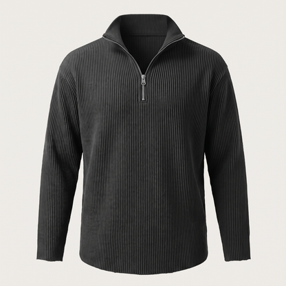 VERTICAL RIB CASUAL JUMPER