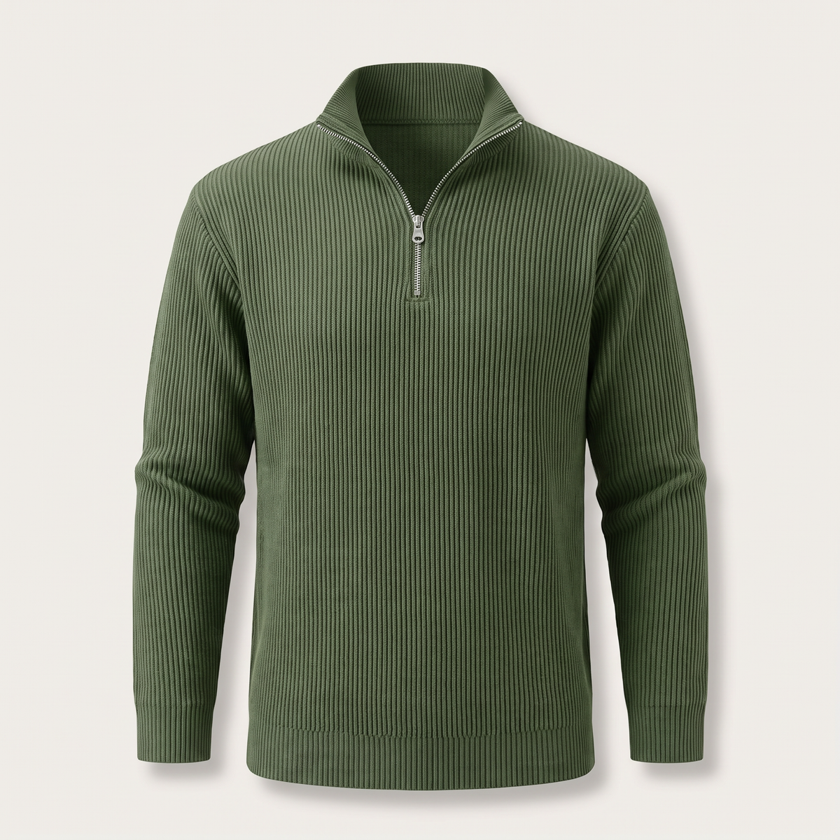 VERTICAL RIB CASUAL JUMPER