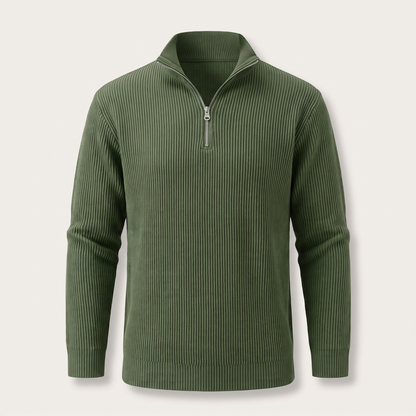 VERTICAL RIB CASUAL JUMPER