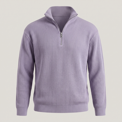 VERTICAL RIB CASUAL JUMPER