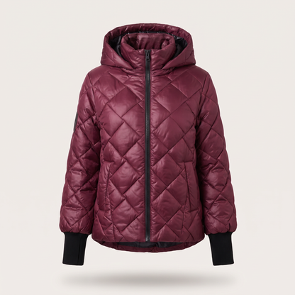 PADDED DIAMOND STITCH JACKET