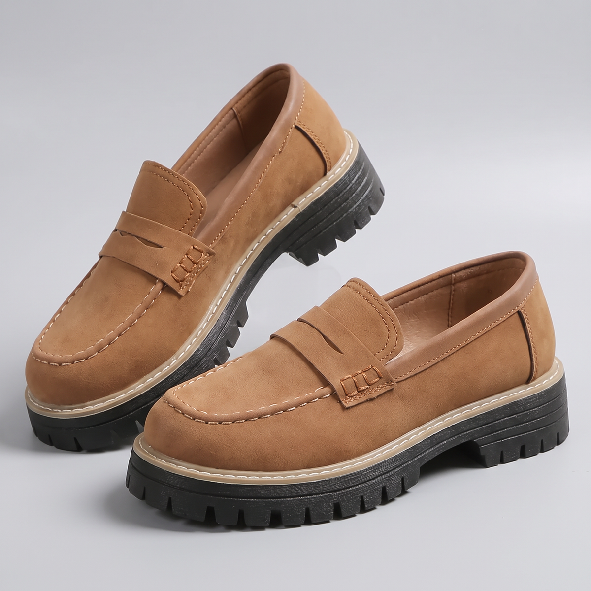 CASUAL LUG SOLE SLIP-ONS