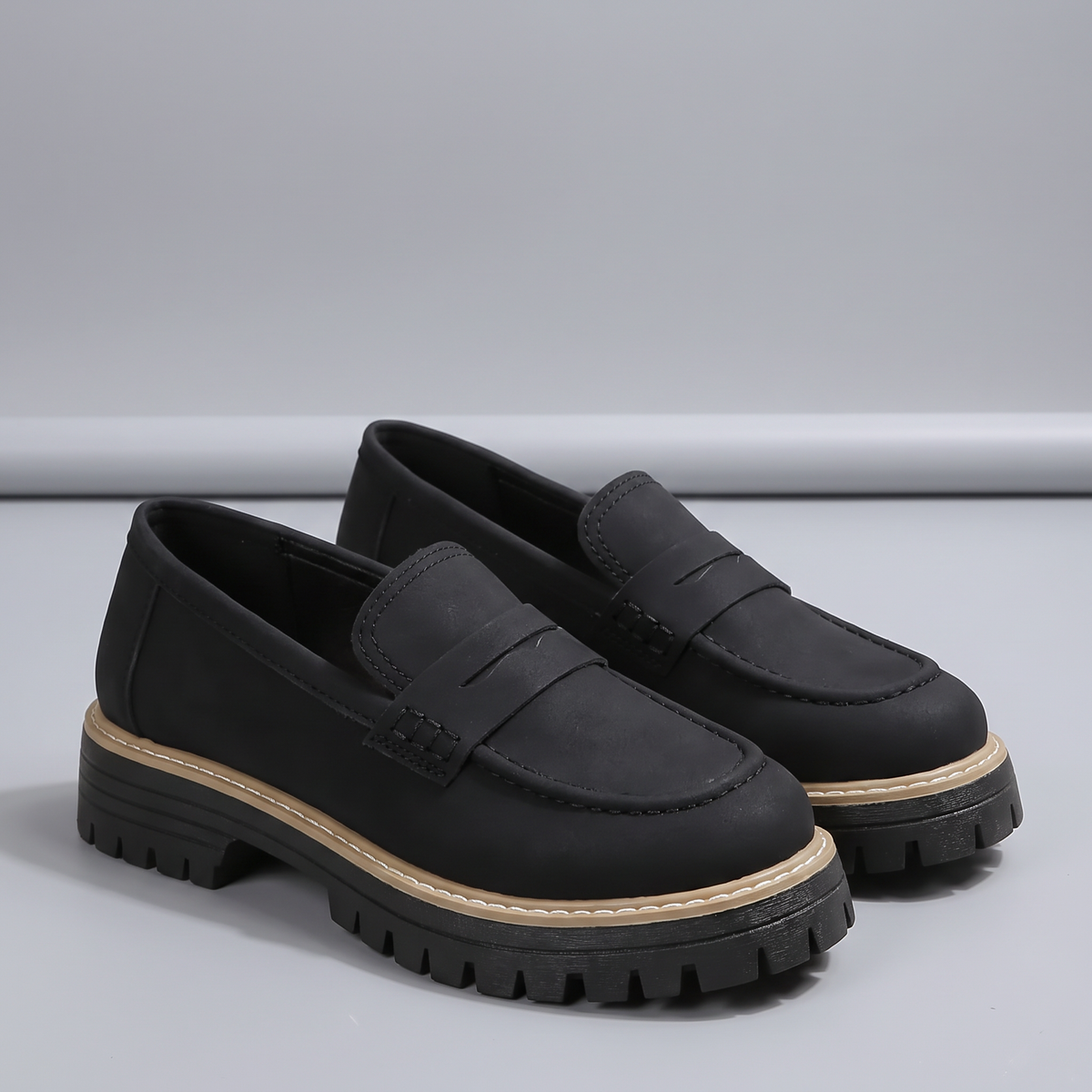 CASUAL LUG SOLE SLIP-ONS