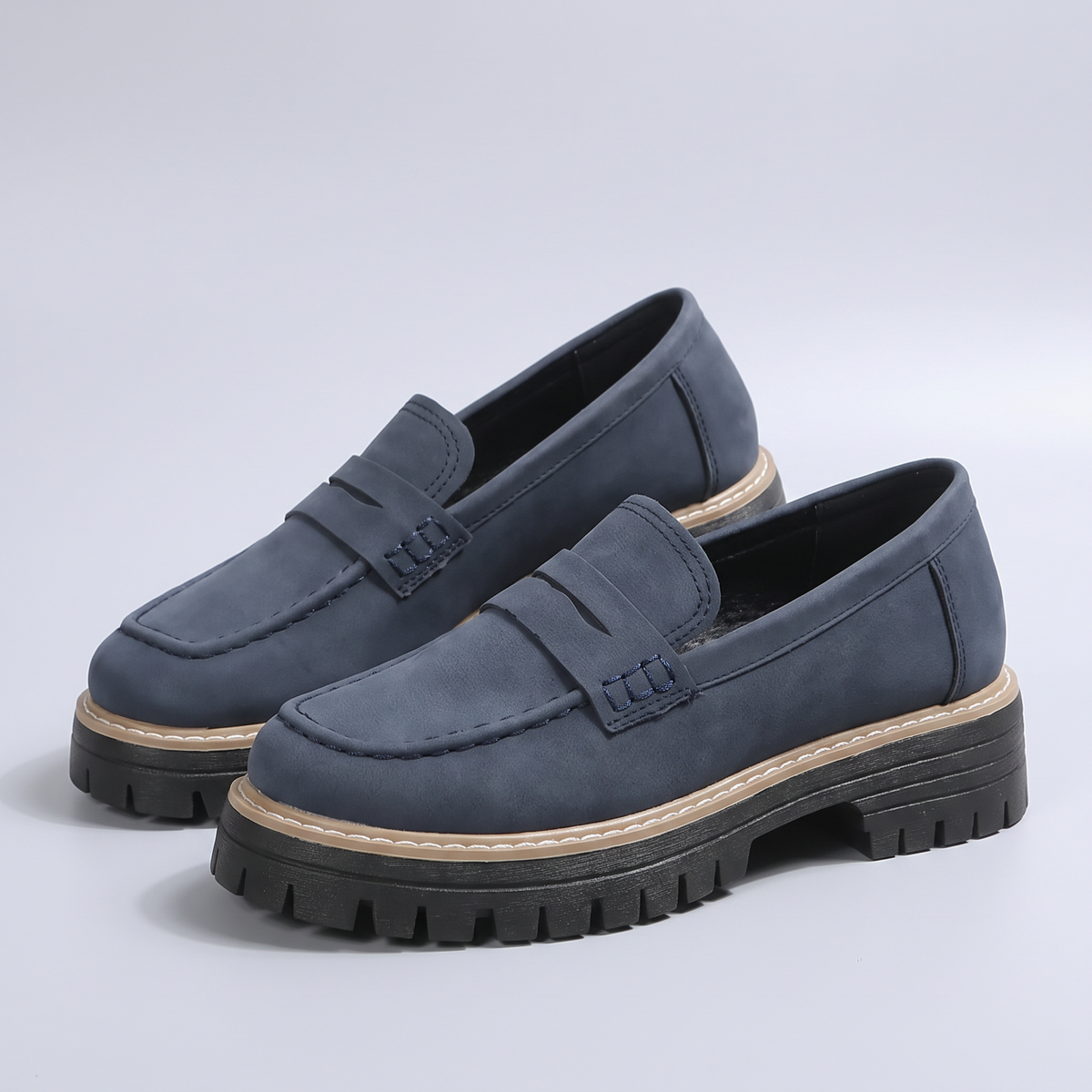 CASUAL LUG SOLE SLIP-ONS